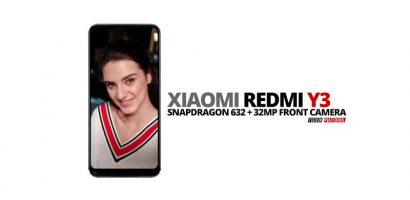 Xiaomi Redmi Y3 Specs