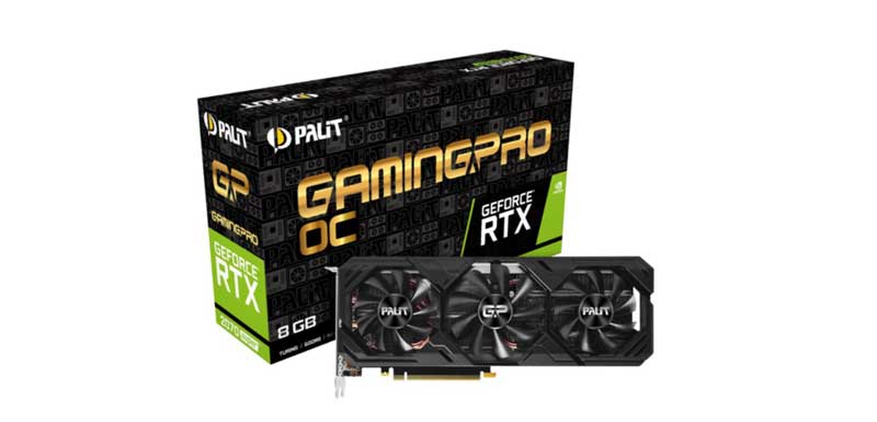 Palit NVIDIA GeForce RTX 2070 SUPER Gaming Pro OC Edition 8G Graphic Card