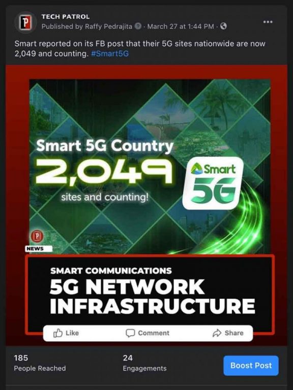 Smart 5G Sites Philippines