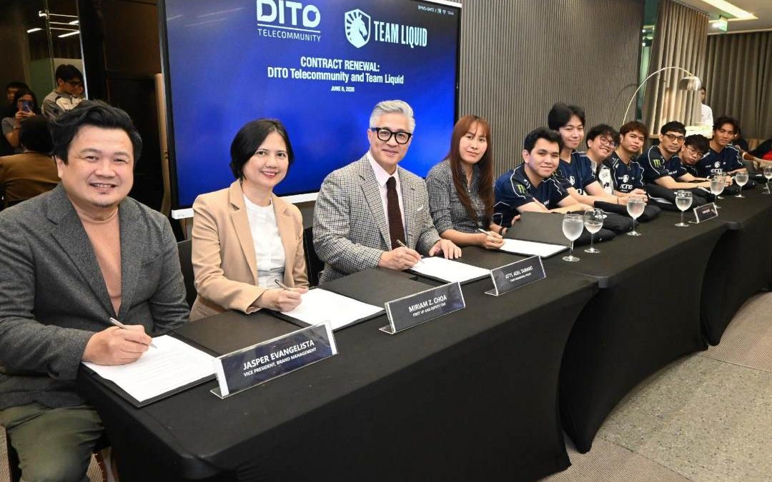 DITO Telecommunity Renews Partnership with Team Liquid PH Following Historic Triple MPL Championship Win