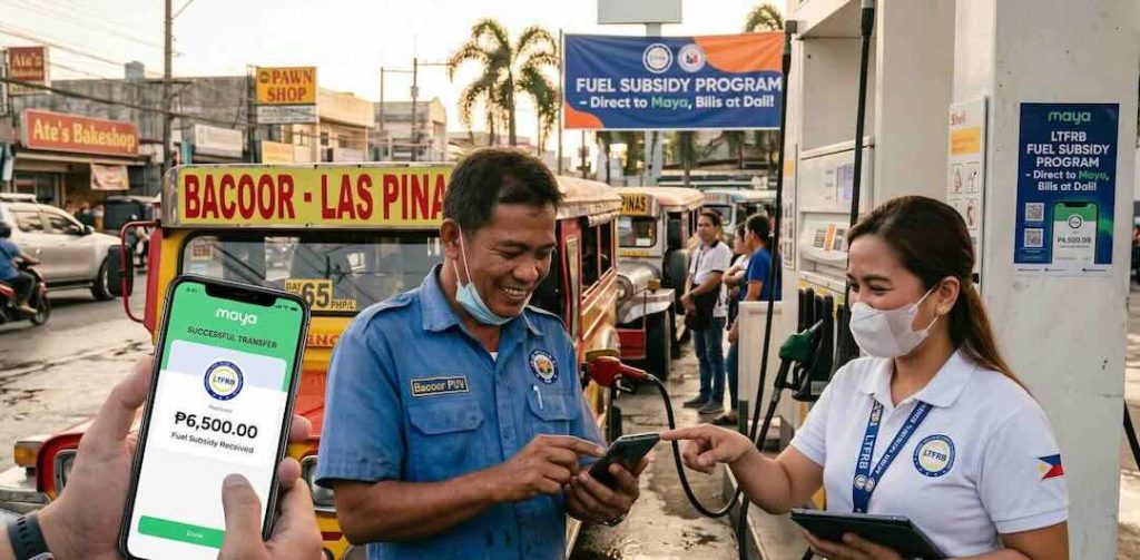 Maya Digital Fuel Subsidy: How LTFRB Is Putting Cash Straight Into PUV Drivers’ Phones