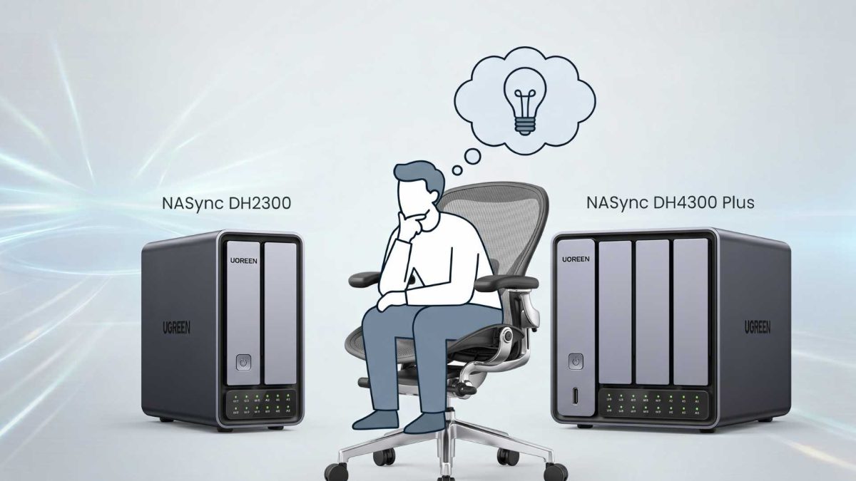 UGREEN NASync DH2300 vs DH4300 Plus: Which NAS Should You Buy in 2026?