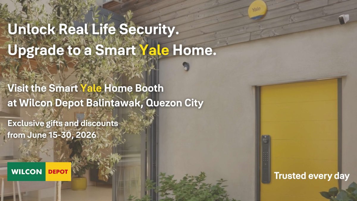 Smart Yale Home Pop-up Booth at Wilcon Balintawak Offers Big Discounts and Smart Security Upgrades