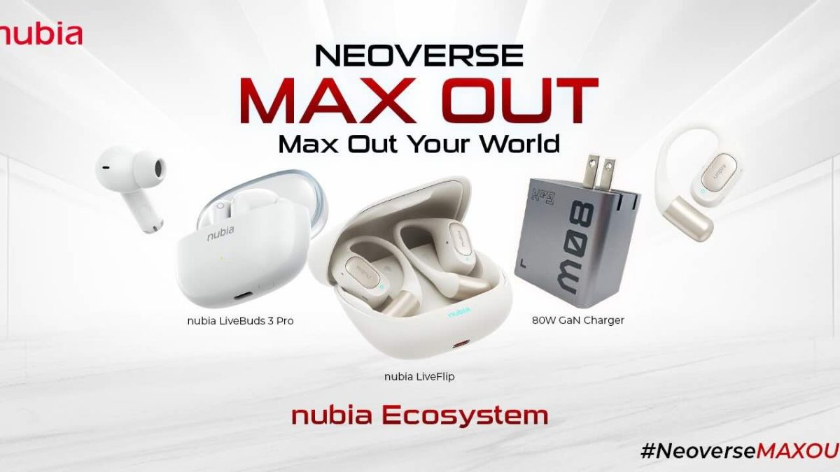 nubia Launches Its First Philippines Ecosystem: LiveBuds 3 Pro, LiveFlip, and GaN Charger Join Neo 5 Series