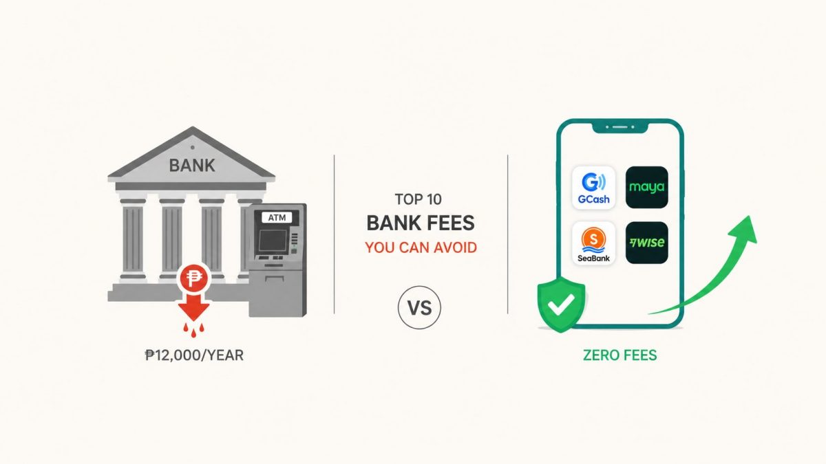 10 Avoidable Philippine Bank Fees and How Digital Banking Apps Stop Them