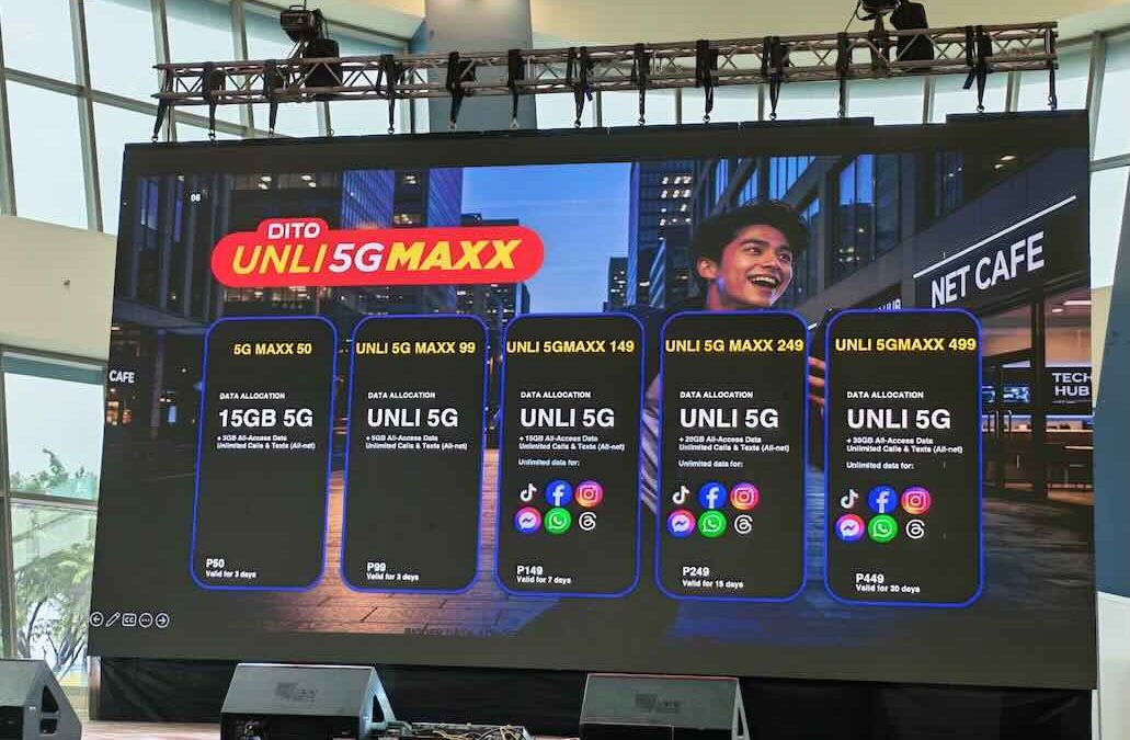 DITO Unli 5G Maxx: The Unlimited 5G Data Plan Built for Creators, Gamers, and Content Junkies
