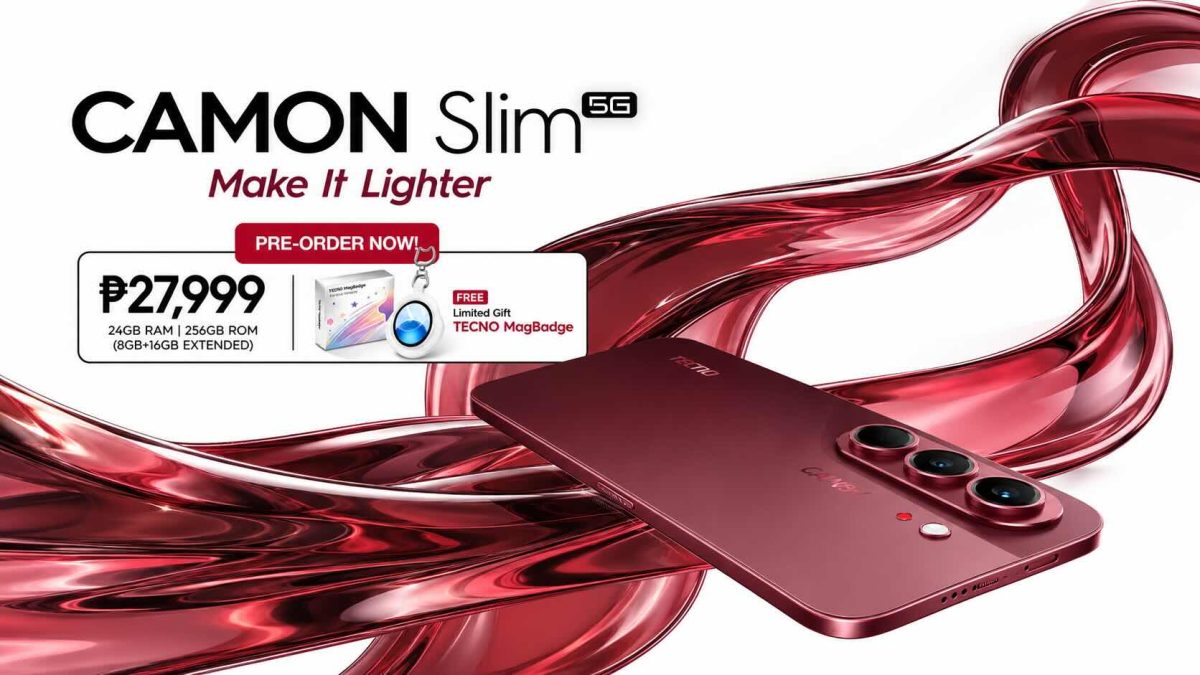 TECNO CAMON Slim 5G Philippines: Price, Pre-Order, Freebies full details